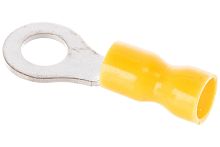 Наконечник кольцевой изолированный НКИ под сечение провода 4-6мм КВТ (отверстие ø4мм) картинка 